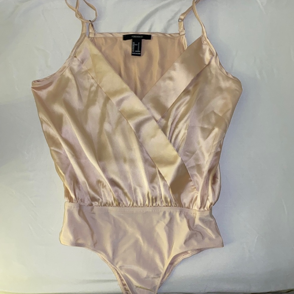 Satin bodysuit